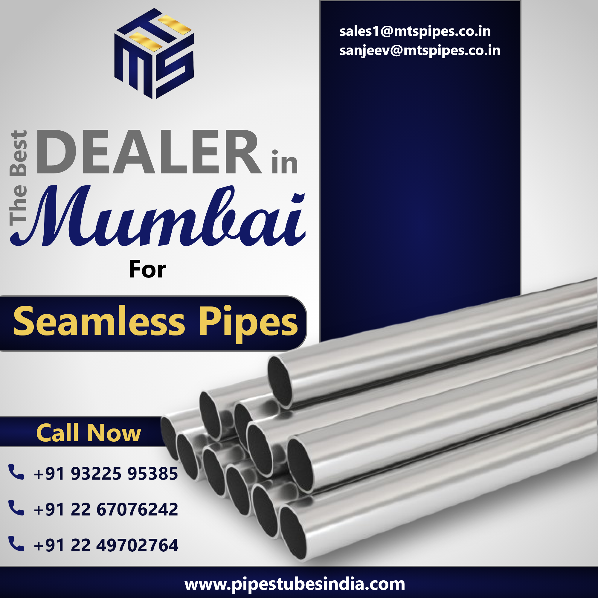 The Best Manufacturer in Mumbai for Seamless Pipes